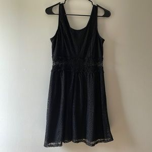 Mid Length Black Dress